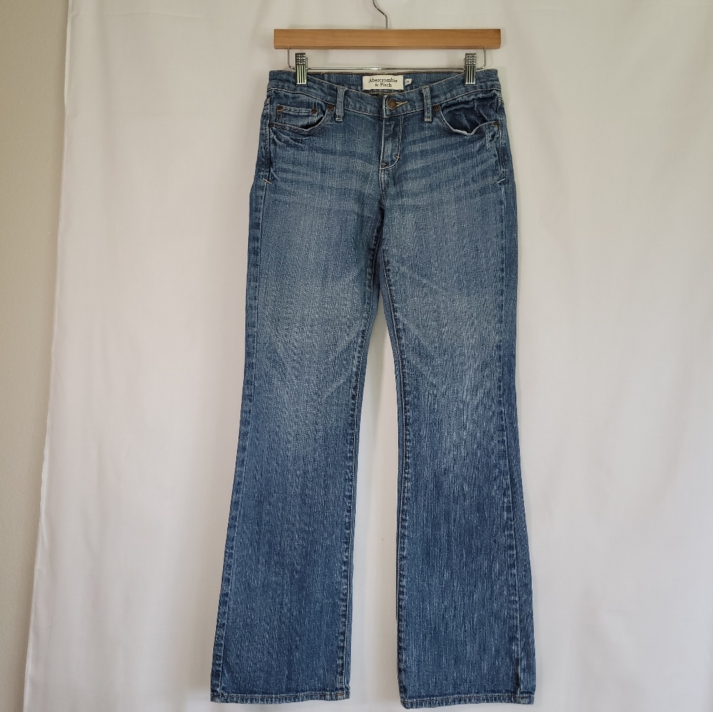 Abercrombie & Fitch EMMA Low Rise Bootcut Stretch Jean 2S